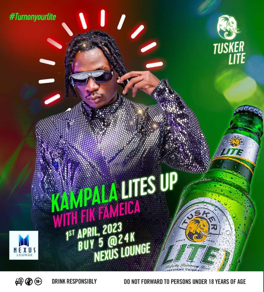#ad 
We are here tonight  💃🏼 come through, let’s celebrate the new month. 
Buy 5 bottles of @tuskerlite256  at 24k only 🍻 

#TurnOnYourLite #drinkresponsibly