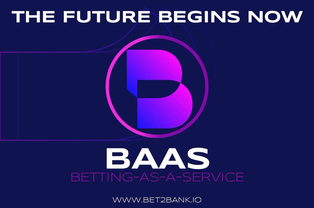 Maryvaibz's tweet photo. @SharksCoins $BXB has a strong utility that's printing money daily for users... It's called Betting-as-a-Service (BaaS). 

BaaS bot places automated bets and compounds profit for you. Now, you earn passively and can withdraw profit as desired! DYOR 
#bxb @Bet2BankBXB
https://t.co/K4dbSV0b6j https://t.co/ismeHVgigM