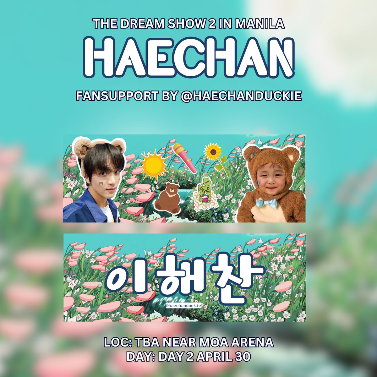 sjsharksy's tweet photo. THE DREAM SHOW 2 IN MANILA  

✧✧HAECHAN✧✧ 
4 different fansupports for HAECHAN by @haechanduckie

. . ~ mbf 
. . ~ like and rt 
. . ~ strictly 1:1 bcs limited qty 
. . ~ show this tweet on d-day 
. . ~ x trades, x donations   

#THEDREAMSHOW2_in_MANILA #TDS2inMNL #HAECHAN https://t.co/RCc2xq4Jv8