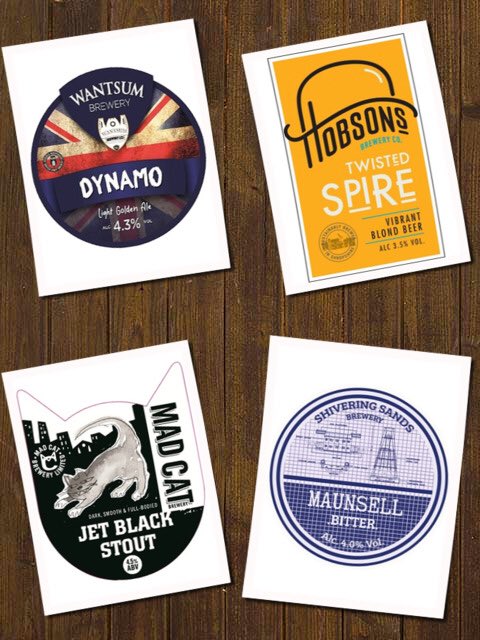 Four fine ales 🍺🍺🍺🍺
Beer Board: bit.ly/3MV8aXJ
<a href="/WantsumBrewery1/">w</a> <a href="/HobsonsBrewery/">Hobsons Brewery</a> <a href="/madcatbrewery/">Mad Cat</a> #ShiveringSandsBrewery 
#RealAleFinder
<a href="/oldbayalehouse/">Old Bay Alehouse</a>