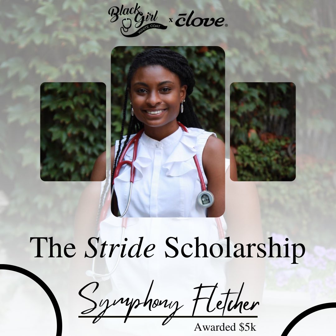 _BGWC_'s tweet photo. Congratulations to @SymphonyFletch, recipient of The Stride Scholarship.

Thank you @go_clove, for partnering with us and pouring into our community to make this scholarship possible! https://t.co/KiroTynXph