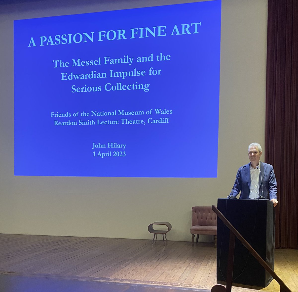 Many thanks to the Friends of the National Museum of Wales for making us so welcome in Cardiff this morning. Great venue and a really warm bunch of people. See you next summer at <a href="/NymansNT/">NymansNT</a>