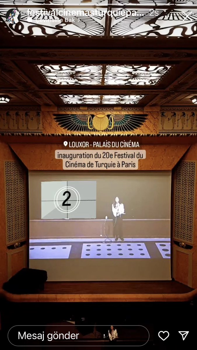 yasemininceoglu's tweet photo. Bu yıl 20.yılını kutlayan Türkiye Filmleri Festivali’ni Paris’teki arkadaşlar kaçırmasın
Program için bkz
https://t.co/naZl5xQArJ https://t.co/eAUgsYAEaL