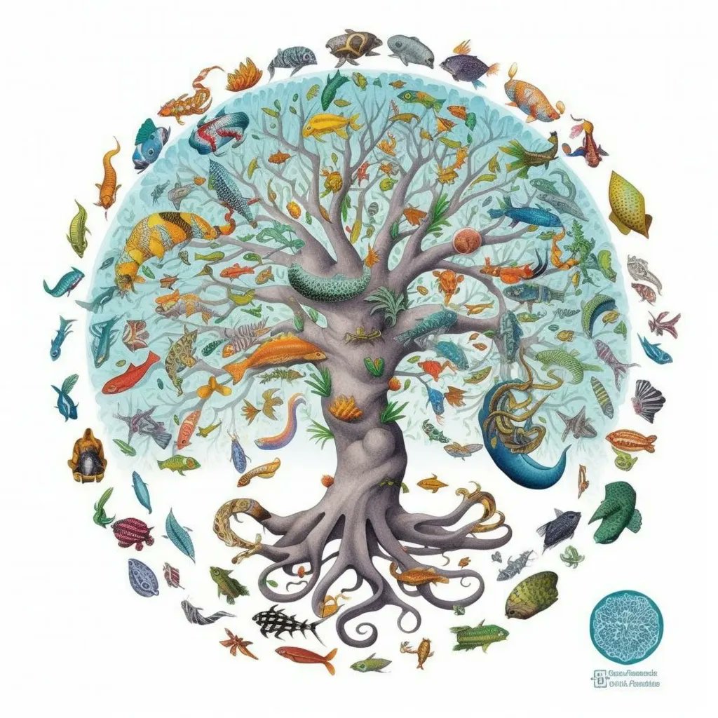 retinafunk's tweet photo. The tree of life
Inspired by the book Codex seraphinianus
imagined with AI Midjourney
#codexseraphinianus #treeoflife #surrealart #psychedelicart #synthography #art #explore #memyselfandai #aiart #midjourney #art #midjourneyart #aiartcommunity #midtrip #retinafunk https://t.co/oLFOvrcGJG