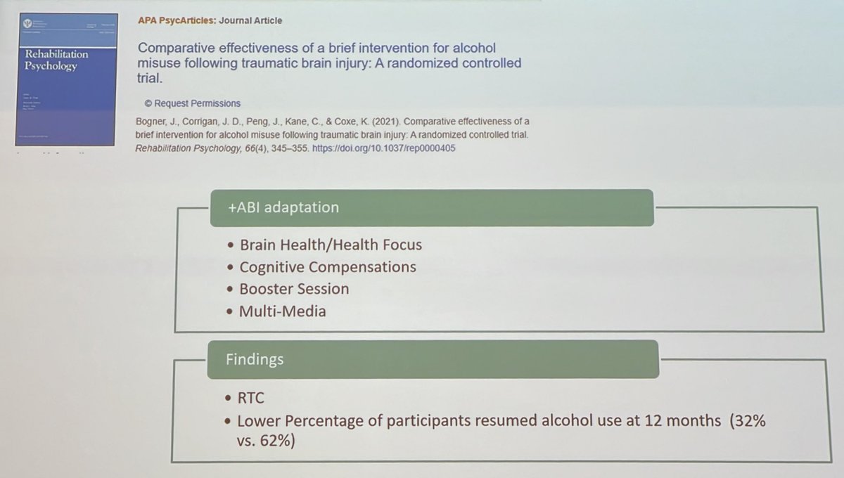PinkConcussions's tweet photo. Resources/research for working with TBI & Substance Abuse - Carolyn Lemsky now 1:30-3 with Moderator Rachel Sayko Adams PhD @RSayko_Adams #IBIA23 #ibia2023 @I_B_I_A @ABIIreland @ohiobraininjury https://t.co/bLEFy1gmzc