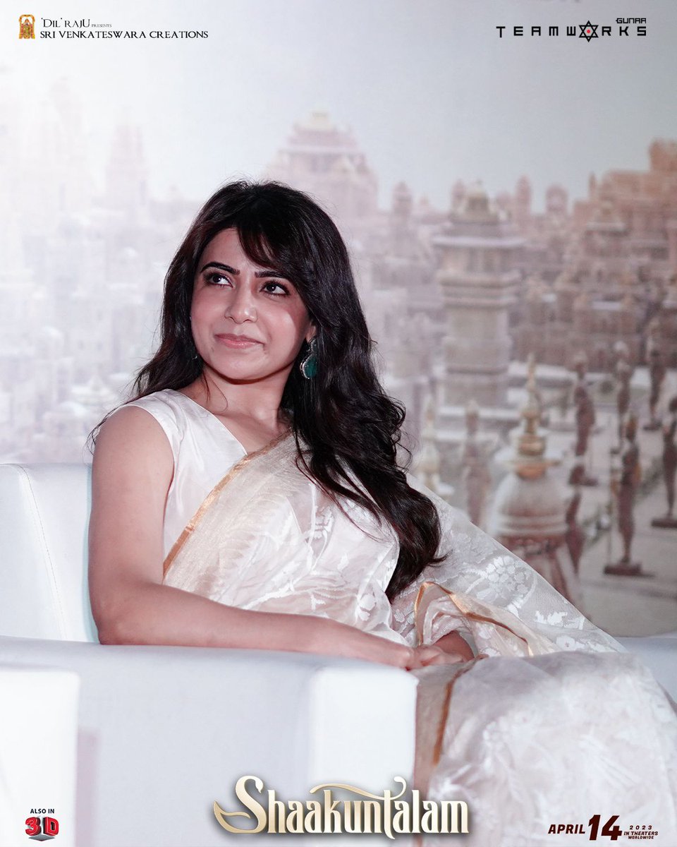 vamsikaka's tweet photo. Clicks from the Press Interaction of Team #Shaakuntalam @ LuLu Mall, Kochi 📸🤍

@Gunasekhar1 @Samanthaprabhu2 @ActorDevMohan #ManiSharma @neelima_guna @neeta_lulla @GunaaTeamworks @SVC_official @tipsofficial @shreyasgroup
#ShaakuntalamOnApril14 ✨ https://t.co/wGCsTldCbV