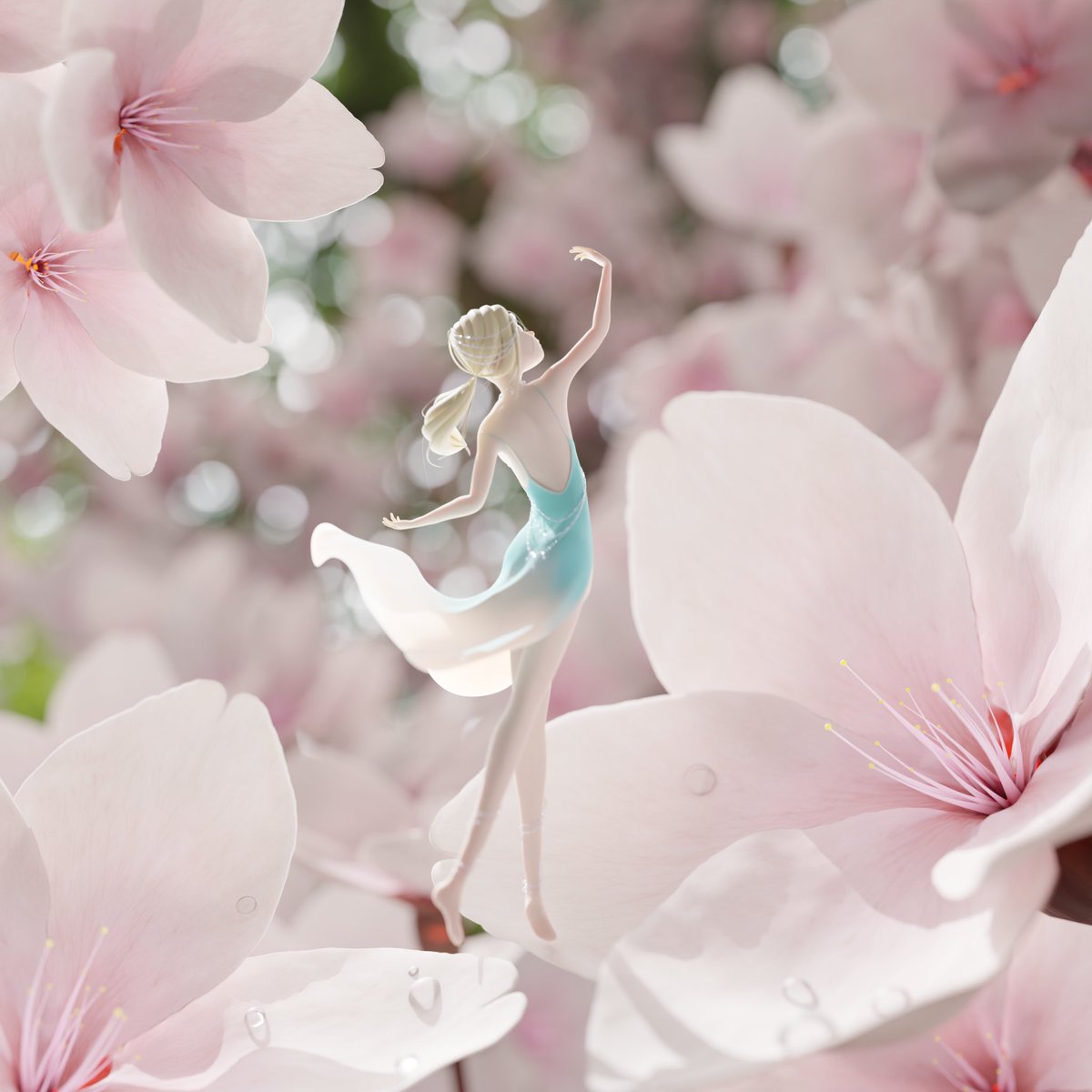 Nergan12's tweet photo. Friends request

--------------------------
#Fairy #SAKURA #ballerina #Blender3d #Sculpting https://t.co/JBqkq71OkR