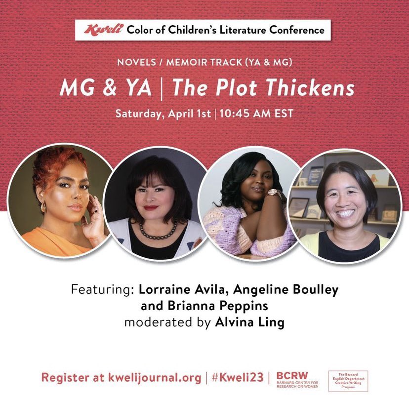 Visiting New York today for #Kweli23 🥰 catch me at “The Plot Thickens” panel!