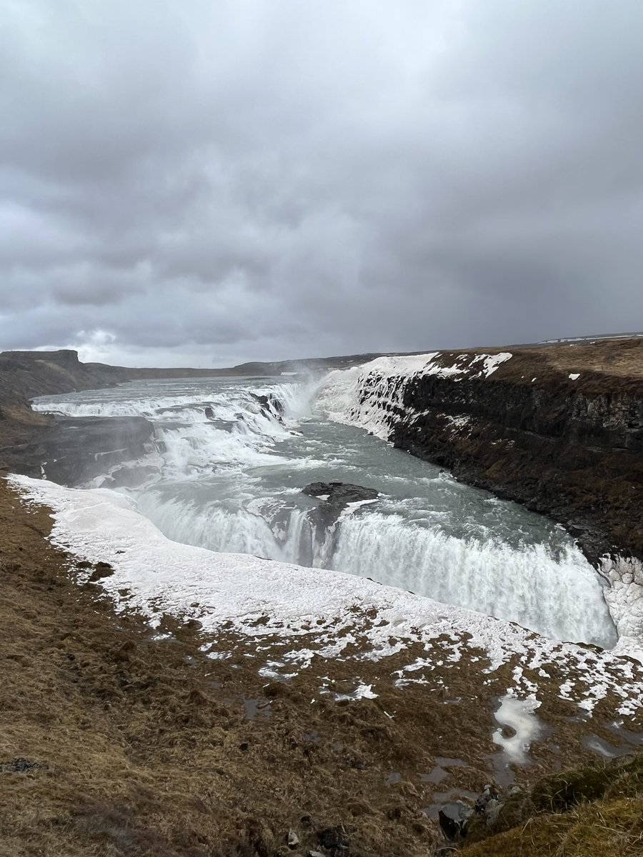 Salesforce_Em's tweet image. And a waterfall… #iceland #gullfoss