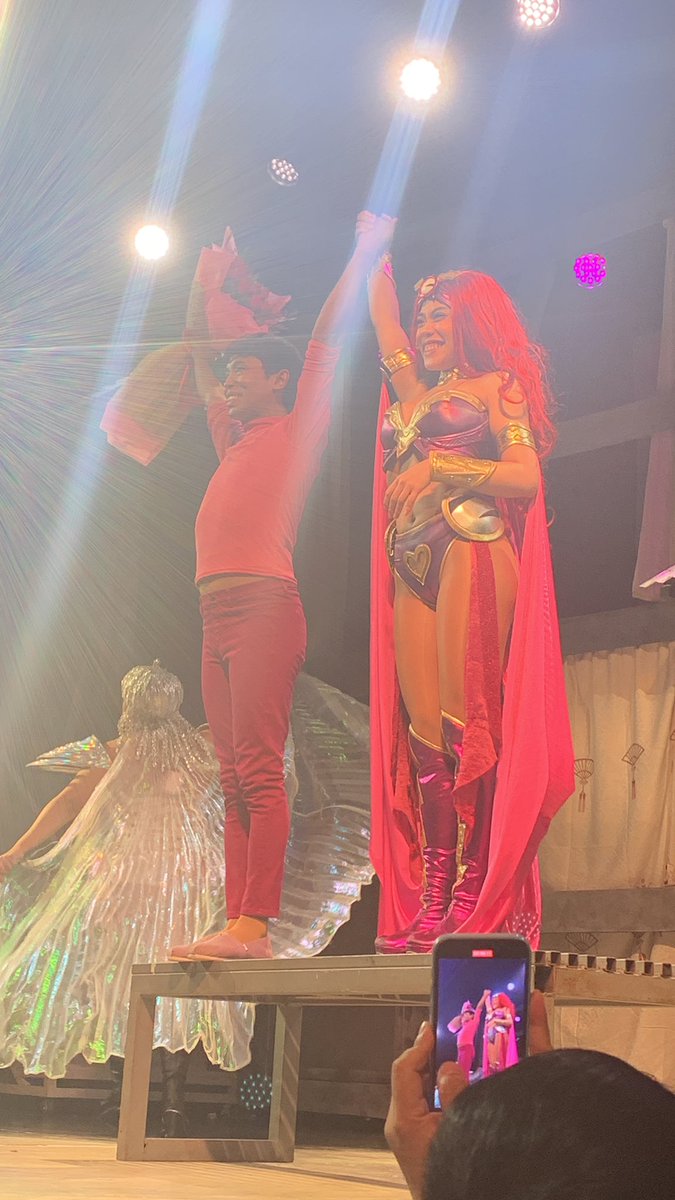 NlCOLEKIDWOMAN's tweet photo. heart is full 💓 congratulations to my sisters-in-chona @kimsmolina and @phipalmos for their amazing performances tonight! thank you @ateneo_blueREP for this musical! 

mabuhay ang mga bading 🌈♥️ #ZSAZSABlueRep #ZsaZsaZaturnnahTheMusical https://t.co/vCPuyRsvYp