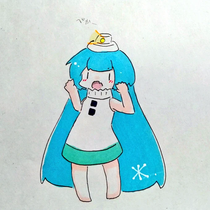 もう春という感じですが、とーいさんの灯台ちゃんがあまりにもかわいかったのでこっそり描きました…カワイイ 