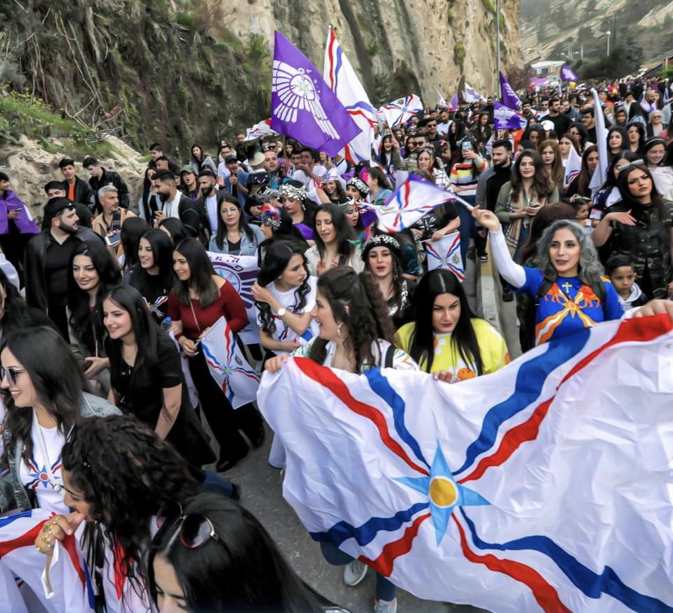Free and independent for one Day - Happy Assyrian New year 6773. AKITU Brikho ! #assyrians #syriacs #chaldeans