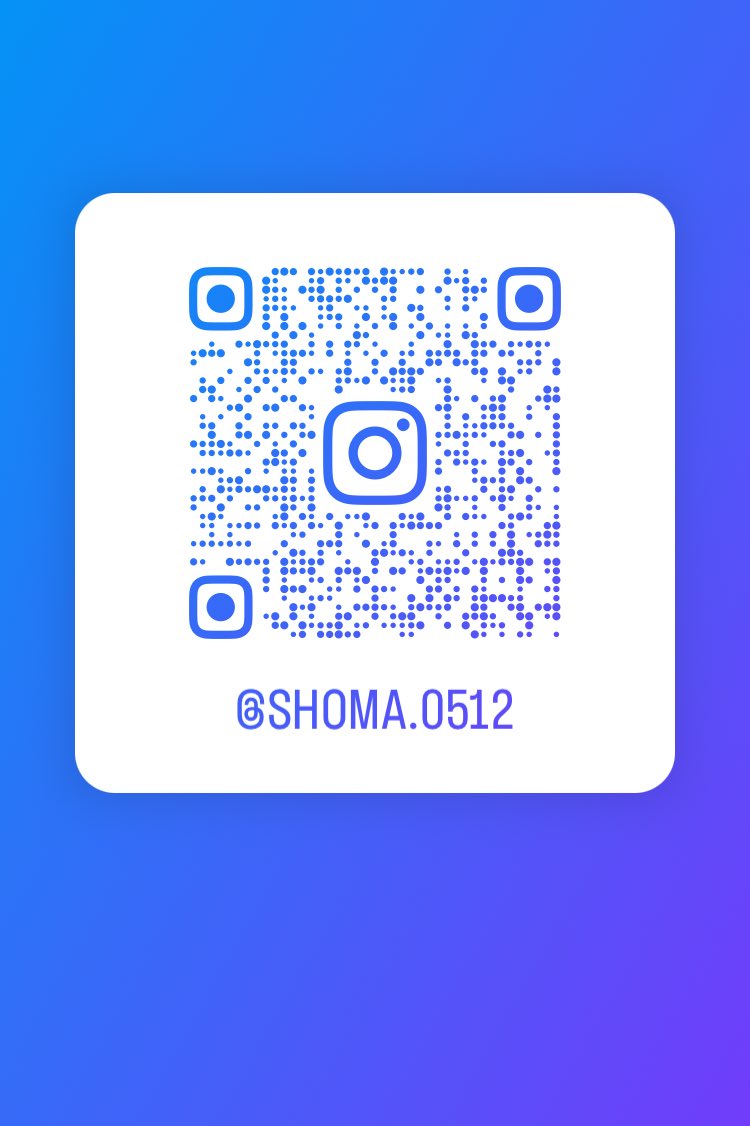 instagram.com/shoma.0512?igs…