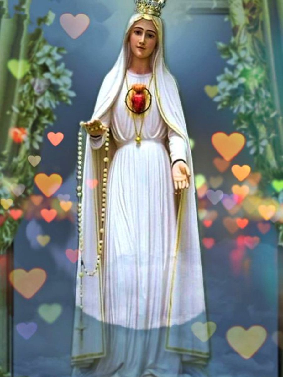 O Immaculate Heart of the Mother of my God, I give my heart to you,y heavenly Queen and in confidence I leave to you what's the best for me in answer my prayer for love and reparation 🙏✝️❤️🌹🕊️

#Lent #pray #FirstSaturday #Devotion #Immaculate❤️ #OfMary