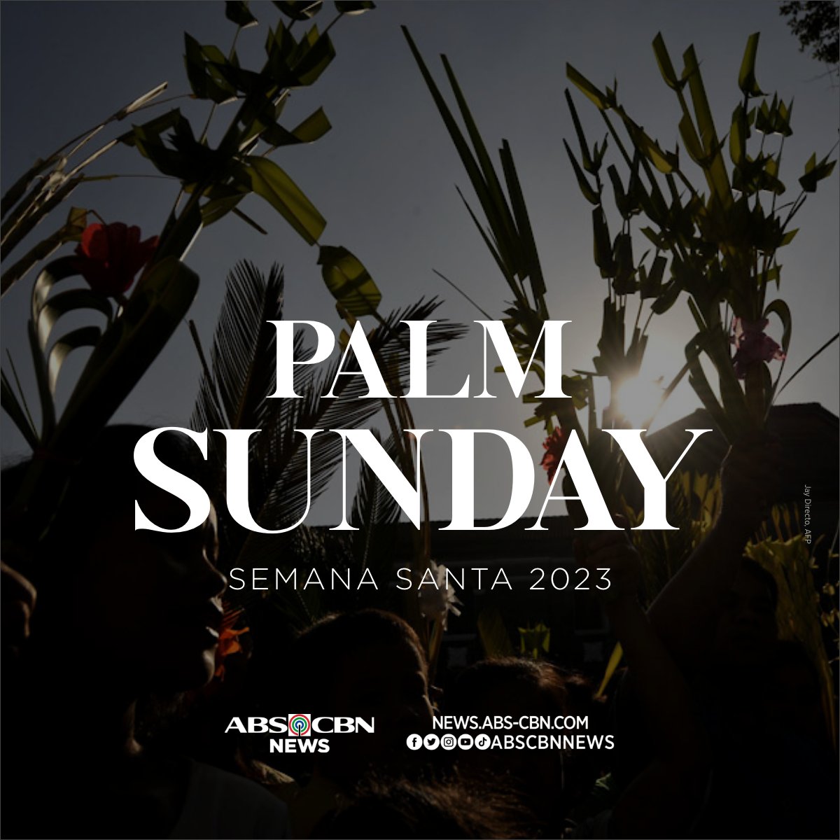 ANCALERTS's tweet photo. A blessed Palm Sunday, Kapamilya! #SemanaSanta2023 https://t.co/K7ec6vw6St