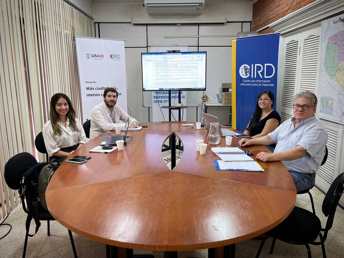 👉 Miembros del proyecto "Más ciudadanía, menos corrupción" de la Fundación CIRD y el <a href="/pactoglobalpy/">Pacto Global Paraguay</a> mantuvieron un taller sobre planificación de mentoría a empresas anticorrupción.

#MásCiudadaníaMenosCorrupción