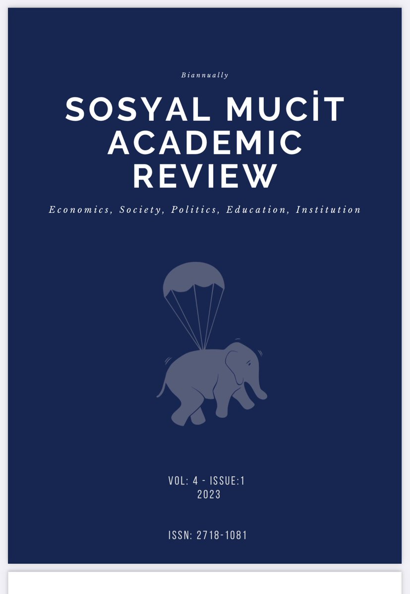 TR Dizin indeksli dergimizin son sayısı yayında… Değerli araştırmacıların çalışmalarını bekleriz. #akademikdergi #akademikzam #yayınaçıktı #Ekonomi #işletme #yönetim #bilimselaraştırma #akademikyayınlar #bilimdünyası #biliminsanları