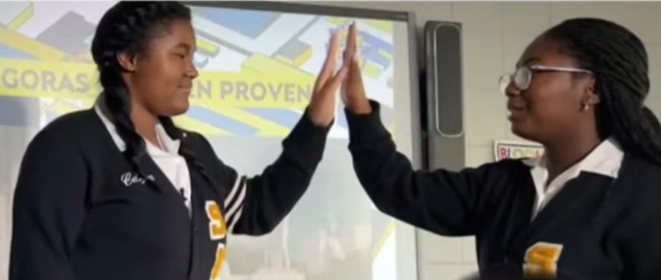 The mathematicians are shaking! Two you black girls from New Orleans have literally debunked a scientific math problem that has been impossible to solve for the last 2000 years. Calcea Johnson and Ne'Kiya Jackson demonstrated that Pythagoras' Theorem can be proven trigonometry!