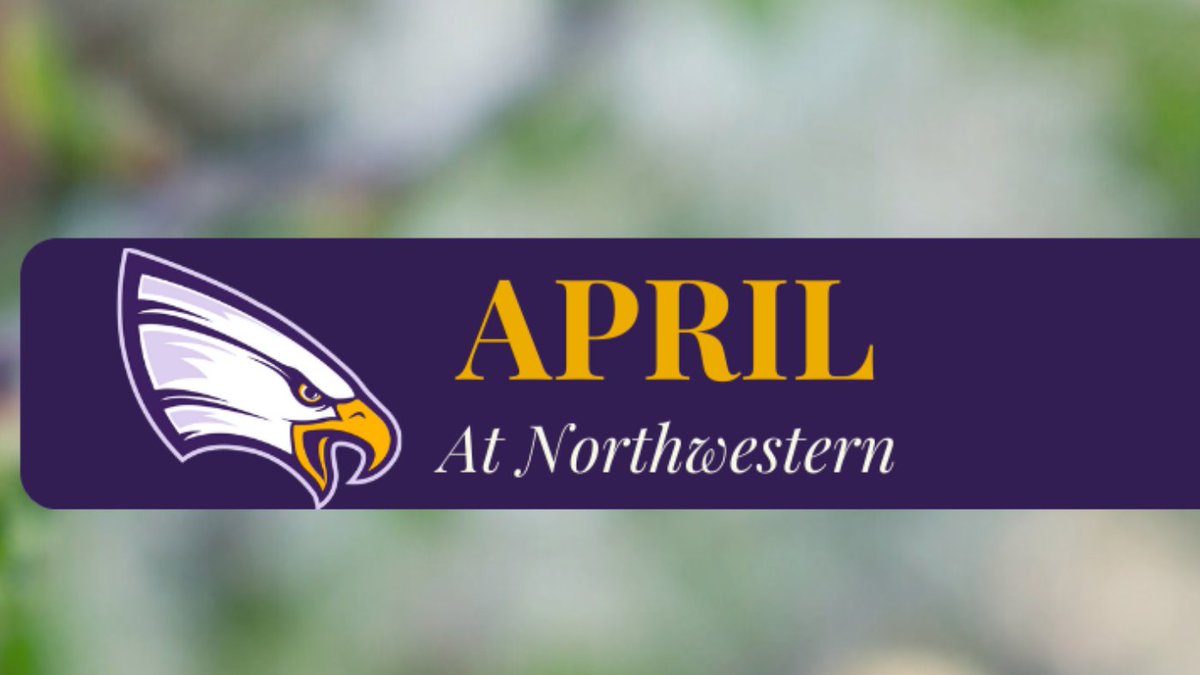 UNWCommDept's tweet image. April at Northwestern - mailchi.mp/523614805af0/a…