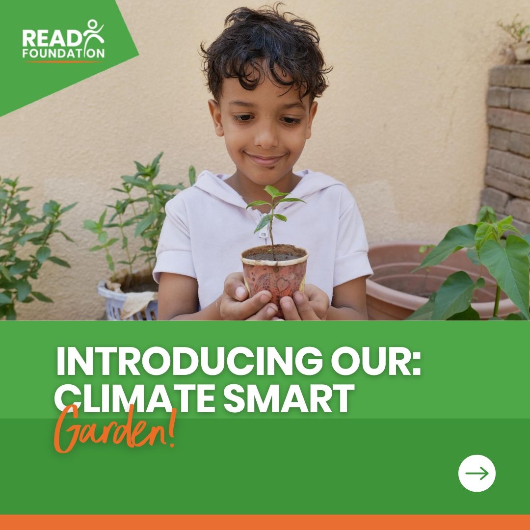Read_Foundation's tweet photo. Here at READ Foundation, we are committed to creating a brighter and more sustainable future for all. That's why we're excited to introduce our Climate Smart Gardens project.🌿🍀

#ClimateSmartGardens #Sustainability #EducationForAll #EnvironmentalProtection https://t.co/k5Dii8JaXx