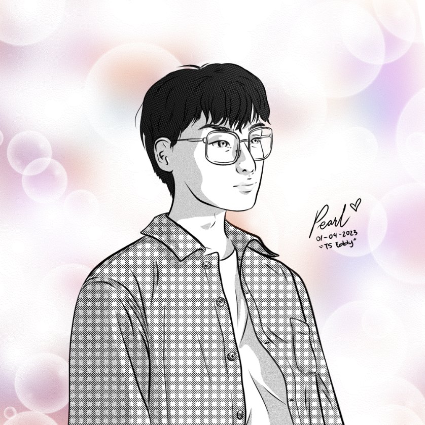 PEARLLUSTRATION's tweet image. TSV Eddy Chen FanArt
After 1 year smthn WIP, I finally finished it. I got inspired by screen tone style of shading and coloring and thus created this.
Hope you like my art!

#FanArt #TwoSet #EddyChen #TwoSetEddy