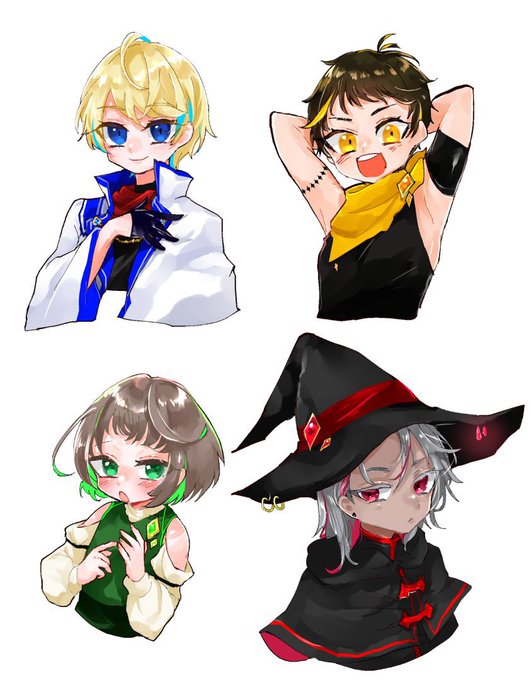 【お仕事✍🏻】黒原レイさま作のゲーム、
「モンスター娘に滅ぼされた村」主人公くんたちの顔グラを浅沼みつみが担当させて頂きました💘かわち🫶
https://t.co/EsJZtOIdgN #DLsite 