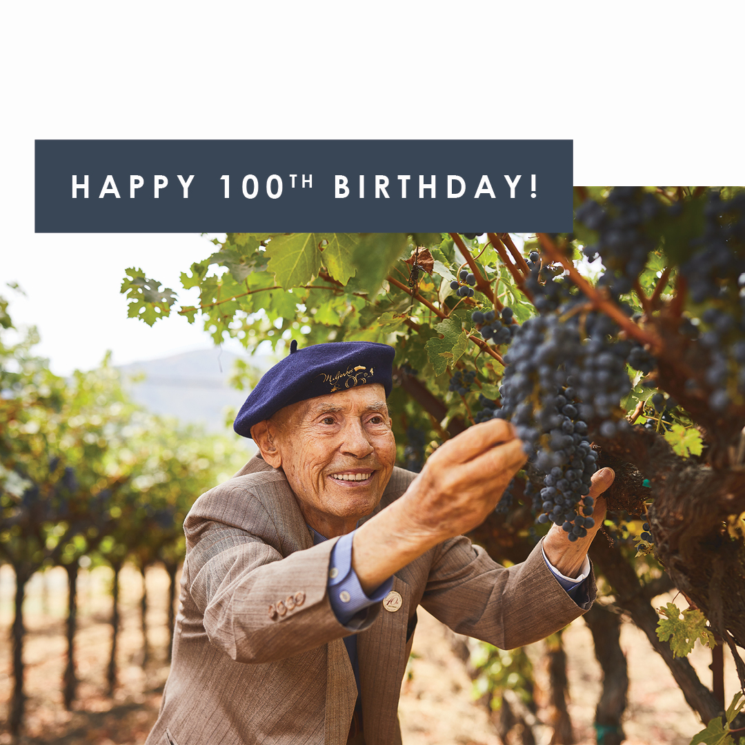 A Very Happy 100th Birthday to Miljenko 'Mike' Grgich! 🎂 #100thbirthday #grgich #grgichhills #grgichhillsestate @GrgichHills #napavalley