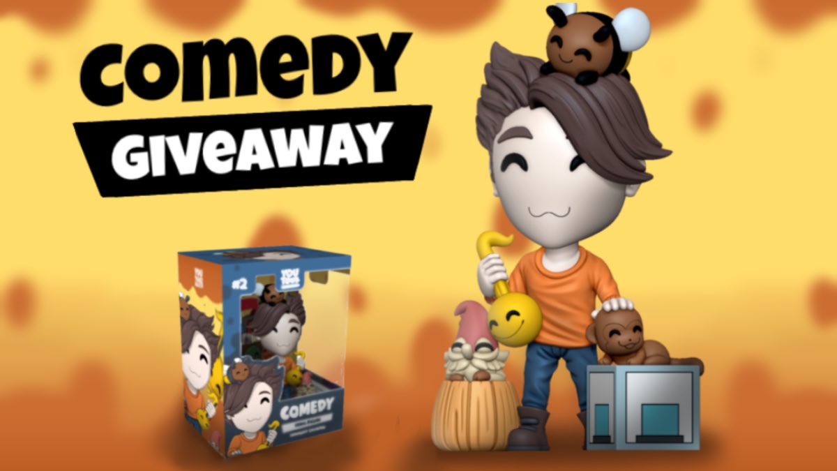 Comedyyyyyyy's tweet photo. GIVEAWAY TIME!!!

Do you want a chance to win my youtooz figure?? All you have to do rt + follow me and @youtooz! 

Winner’s announcement Tuesday 💪 https://t.co/JLd5Gzy2Vt