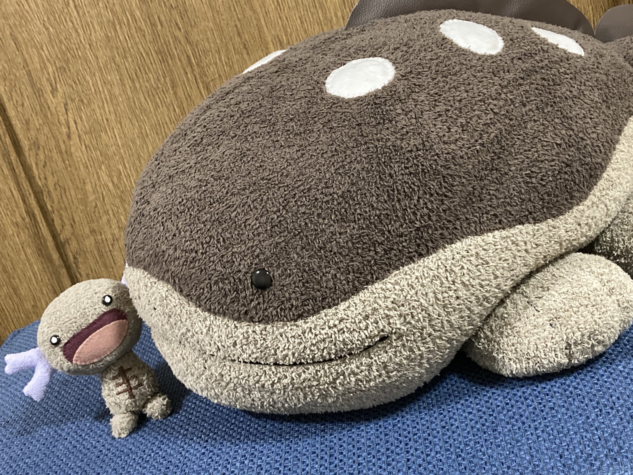 【タグ付き】ポケモン ウパー(パルデアのすがた) ドオー ぬいぐるみ まとめ売り PZ72 ぽてはぐクッション ウパー(パルデアのすがた)｜三英貿易