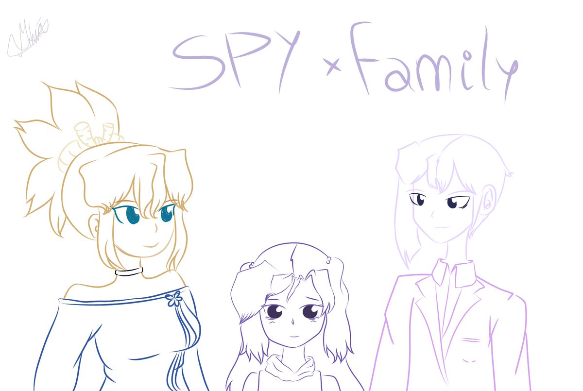 Mhia_Satsuki's tweet photo. Día 1 - SPY × FAMILY 
#GenHakuWeek #GenHaku #GenHakuWeek2023 #KohaGen #GenKoha https://t.co/DYYpfl7Ckd