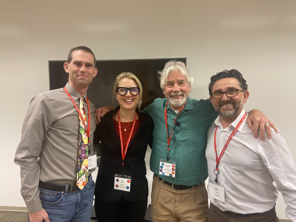 Thank  Dr. Christopher Gardner <a href="/GardnerPhD/">Christopher Gardner</a> for including me at the <a href="/Stanford/">Stanford University</a> Food Summit to share my work as former FSD and current <a href="/FarmtoSchool/">National Farm to School Network</a> Interim ED.  Always great to present with Nora LaTorre <a href="/Eat_REAL_Cert/">Eat REAL®</a> and Michael Jochner, FSD.  #eatrealfood