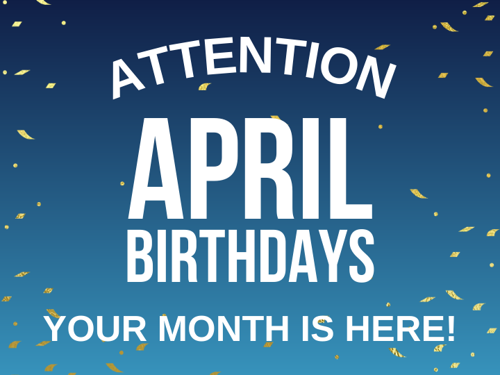 CornerAgents's tweet photo. Happy birthday to all our friends born in the month of April! From all of us at our agency, we are wishing you a great year ahead. 
Tag someone below so we can wish them a very happy birthday! https://t.co/AvUdAbkY3g