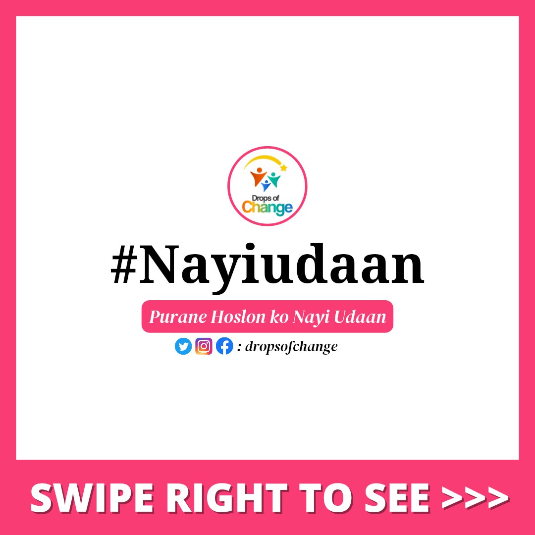 Dropsofchange's tweet photo. Project "Nayi Udan" by Drops of Change aims at ensuring education for children who are unable to attend school due to financial constraints. Recently the results of those students were announced where they scored the highest marks in their classes!
#dropsofchange #education #NGO https://t.co/bDqleQ8uro