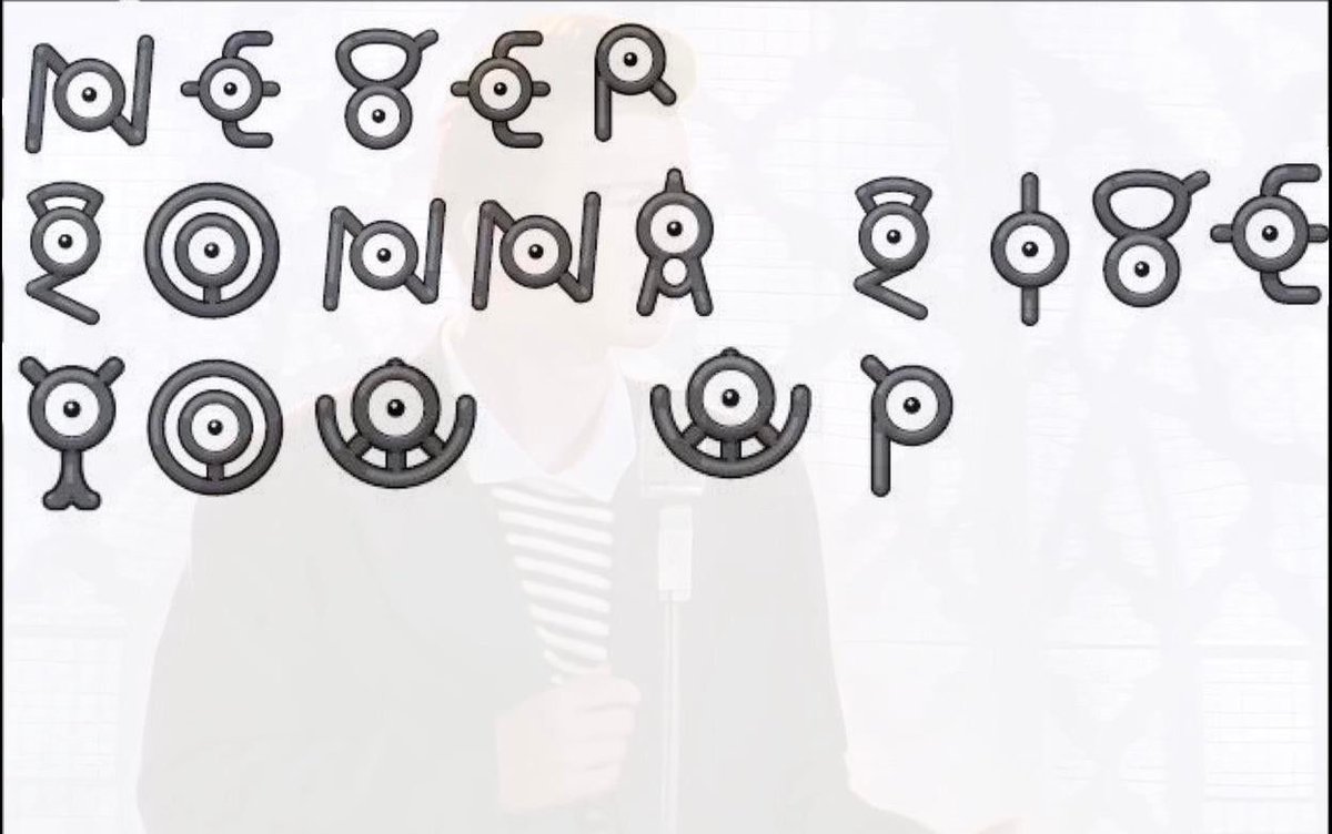 Here's how to read Pokemon's Unown alphabet 