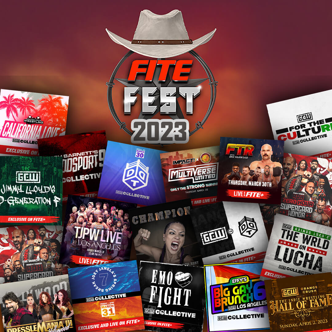 Triller_TV's tweet photo. The #wrestling action doesn't end‼️‼️

🔜#FITEFest soldiers on for DAY 3 today beginning with @EFFYlives's #EFFYGAYLA starting at 2pmET/11amPT LIVE &amp; EXCLUSIVE on #FITEplus.

Relive all the other events included on FITE+ with unlimited replays♾

🔗 https://t.co/GysFOFxChs https://t.co/zRg3OYi5wX