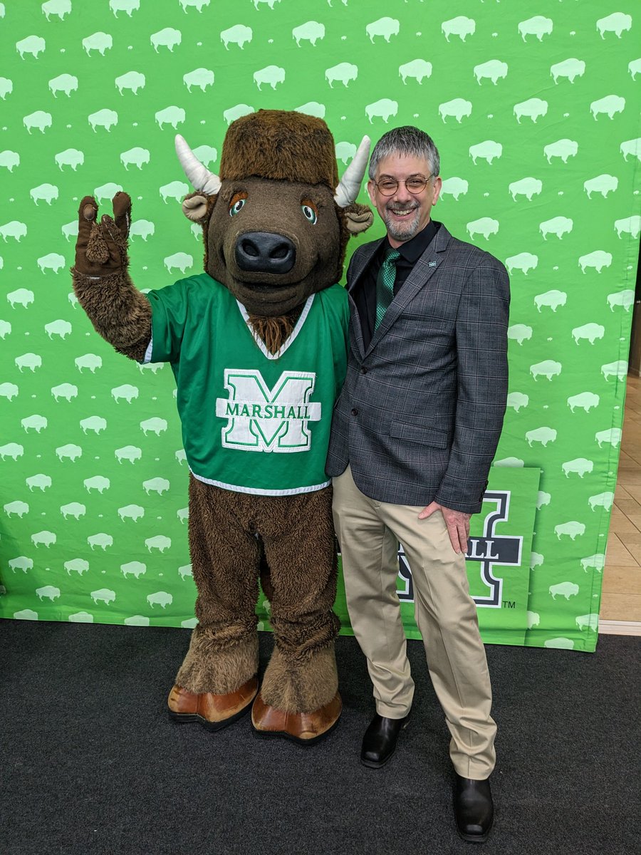 One of the things I love about Green and White Day <a href="/marshallu/">Marshall University</a>.