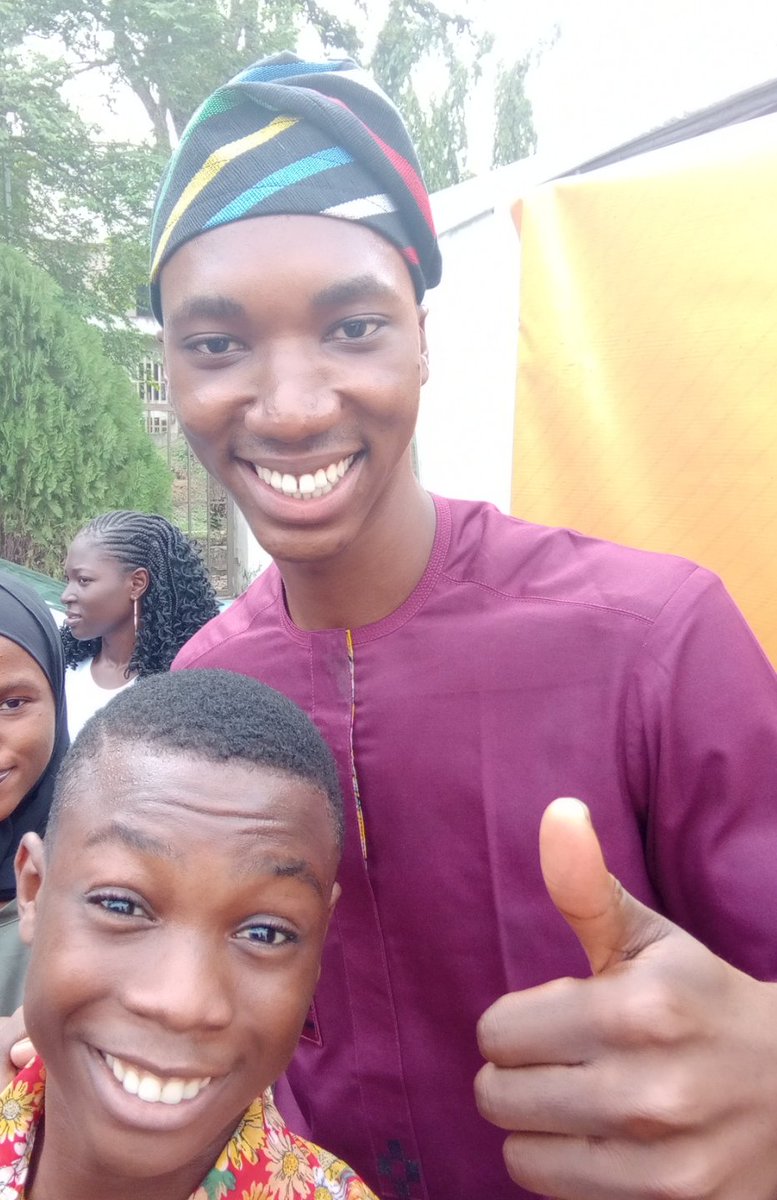 Froshjimmy11's tweet photo. "At this point, one might think this is a skit". @layiwasabi and I at the #IPTLC Art Nexus in the University of Ibadan.
Trust me, Layi begged for a selfie👍😂 https://t.co/VN2yeZkVdB