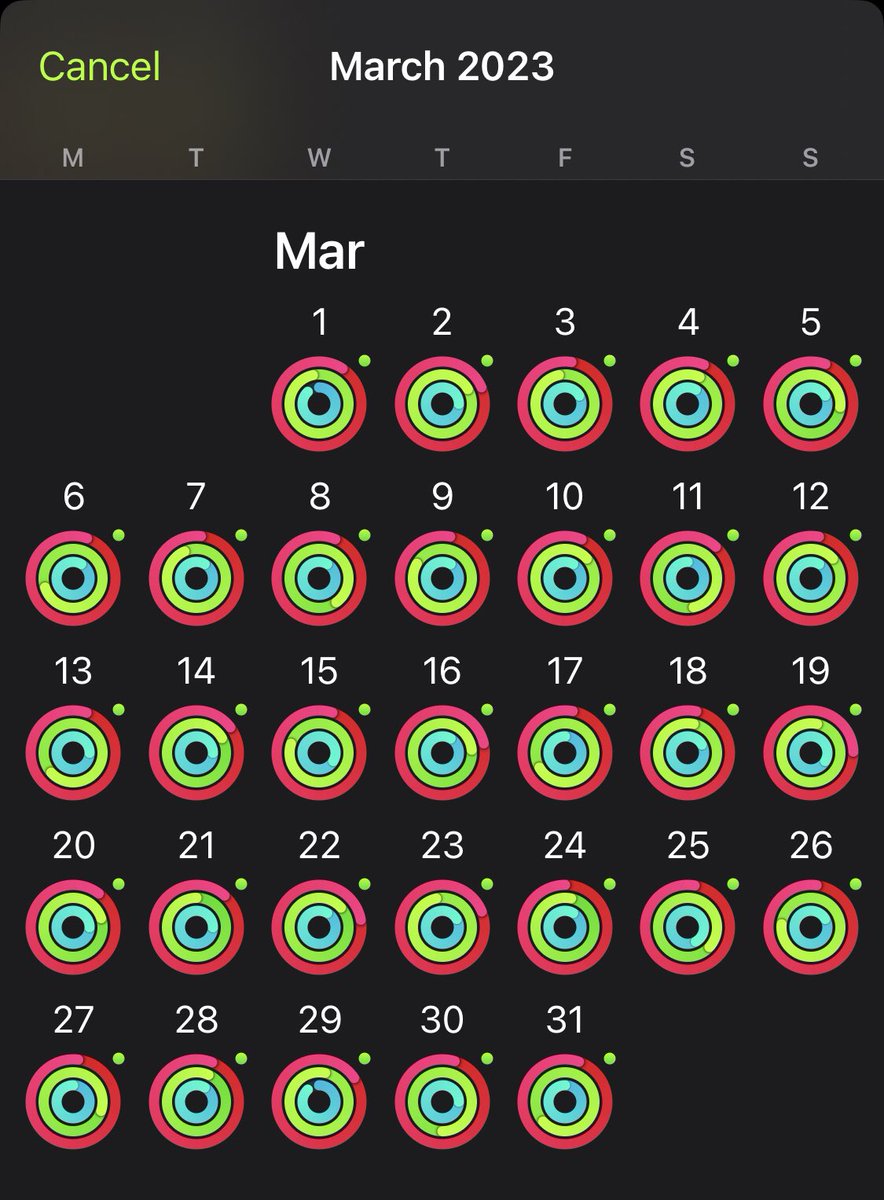 pffmaestro's tweet photo. March Accountability Update… The streak continues & most importantly down to 192 lbs. Only 7 more lbs to go and maintain.
#champtrail https://t.co/Xu9s76ySrt