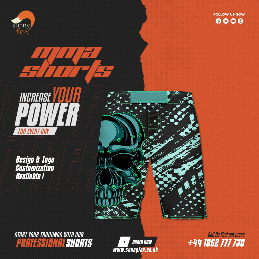 🥊 Attention All Fighters! 🥊

Are you looking for custom MMA shorts that are both high-quality and personalized to your unique style?

Look no further than SunnyFox!🦊

We offer premium quality custom MMA shorts with customized designs and logo printing for our valued clients.👌🏻