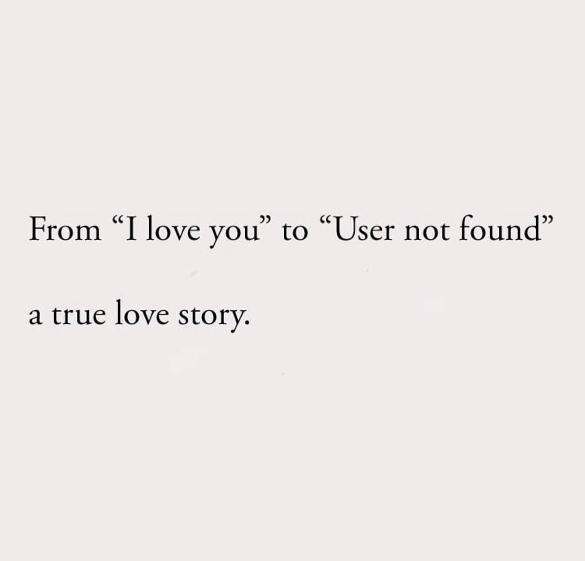 a modern day love story.