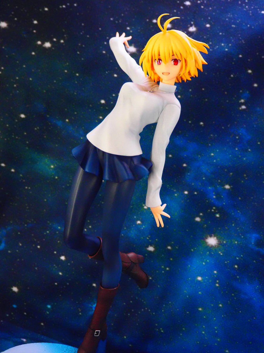 アルクェイド 「先日届いたアニプレ+のアルクェイドを開封した。リメイク版のほうではあるが、令和の」|ぜっぷらのイラスト