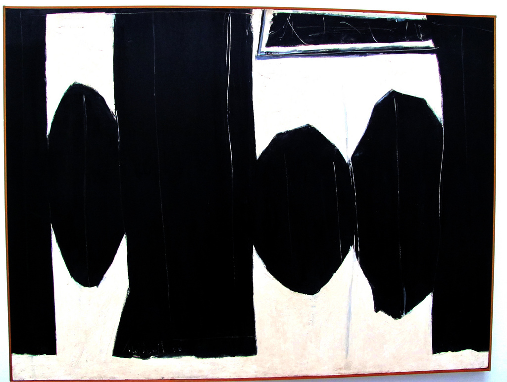 At Five in the Afternoon #robertmotherwell #motherwell wikiart.org/en/robert-moth…