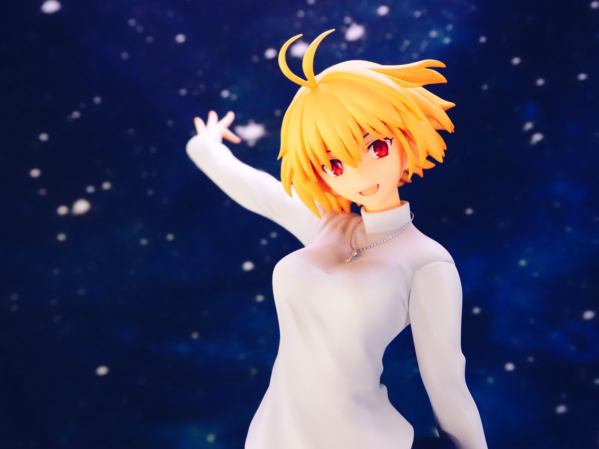 アルクェイド 「先日届いたアニプレ+のアルクェイドを開封した。リメイク版のほうではあるが、令和の」|ぜっぷらのイラスト