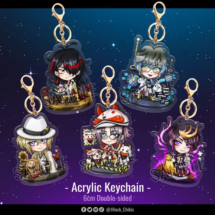 JRock_Chibis's tweet photo. Luxiem Chibis had been released to our Online Store! Grab new freedies for every purchase in a order! While stocks lasts! #luxiem #luxiemfanart #voxakuma #ikeeveland #mystarias #lucakanaeshiro #shuyamino https://t.co/oyfin7byLf