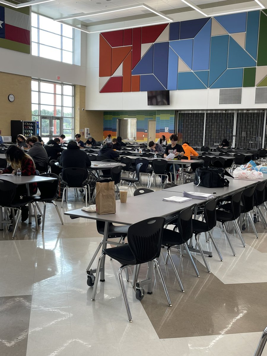 SotoScience_MsG's tweet photo. Great to see our AP Physics and APES students taking part in our AP mock exam on a Saturday morning! It’s a Great Day To Be a Wildcat!! @NISDSotomayor https://t.co/KTLuHRDqZA