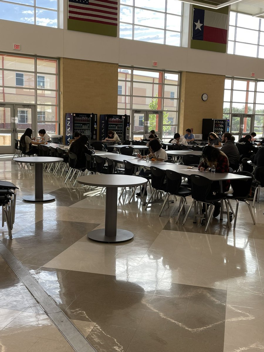 SotoScience_MsG's tweet photo. Great to see our AP Physics and APES students taking part in our AP mock exam on a Saturday morning! It’s a Great Day To Be a Wildcat!! @NISDSotomayor https://t.co/KTLuHRDqZA