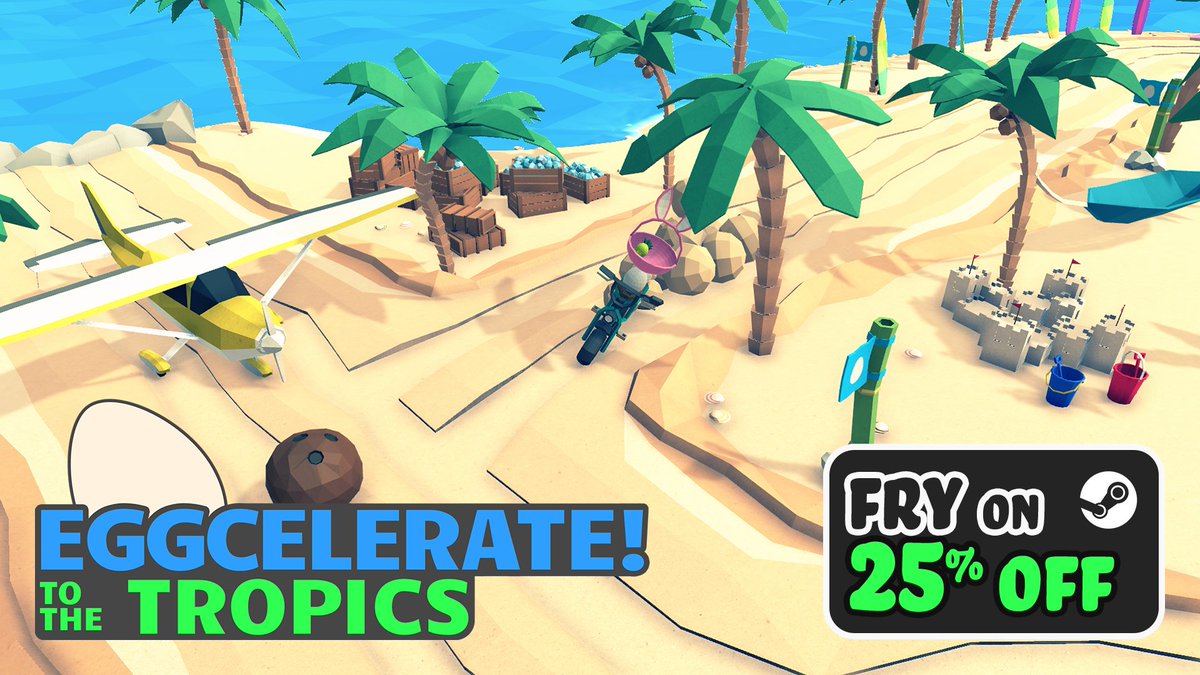 tyrebytes's tweet photo. @IndieMagicAd We released Eggcelerate! to the Tropics this week (no April fools joke!) and you can challenge friends on leaderboards!

https://t.co/5gfJwT30FP https://t.co/Iv4Aoq3Krh