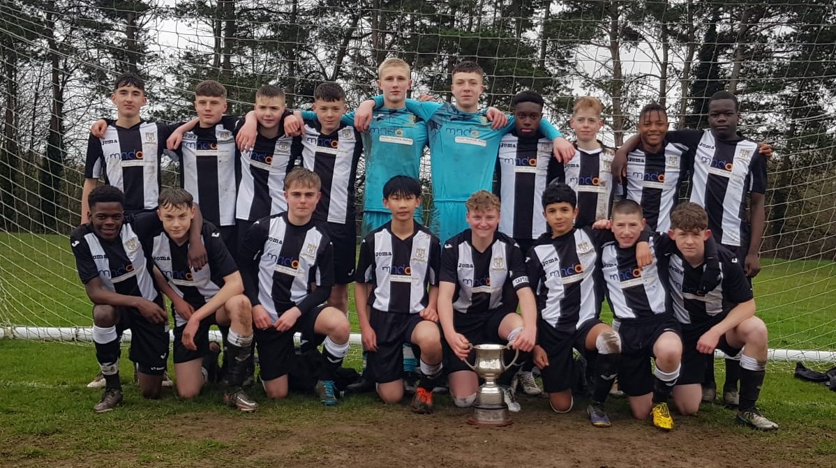 Under 14s drew 1-1 with North Tyneside but we're winners in the penalty shootout ⚫⚪⚫⚪