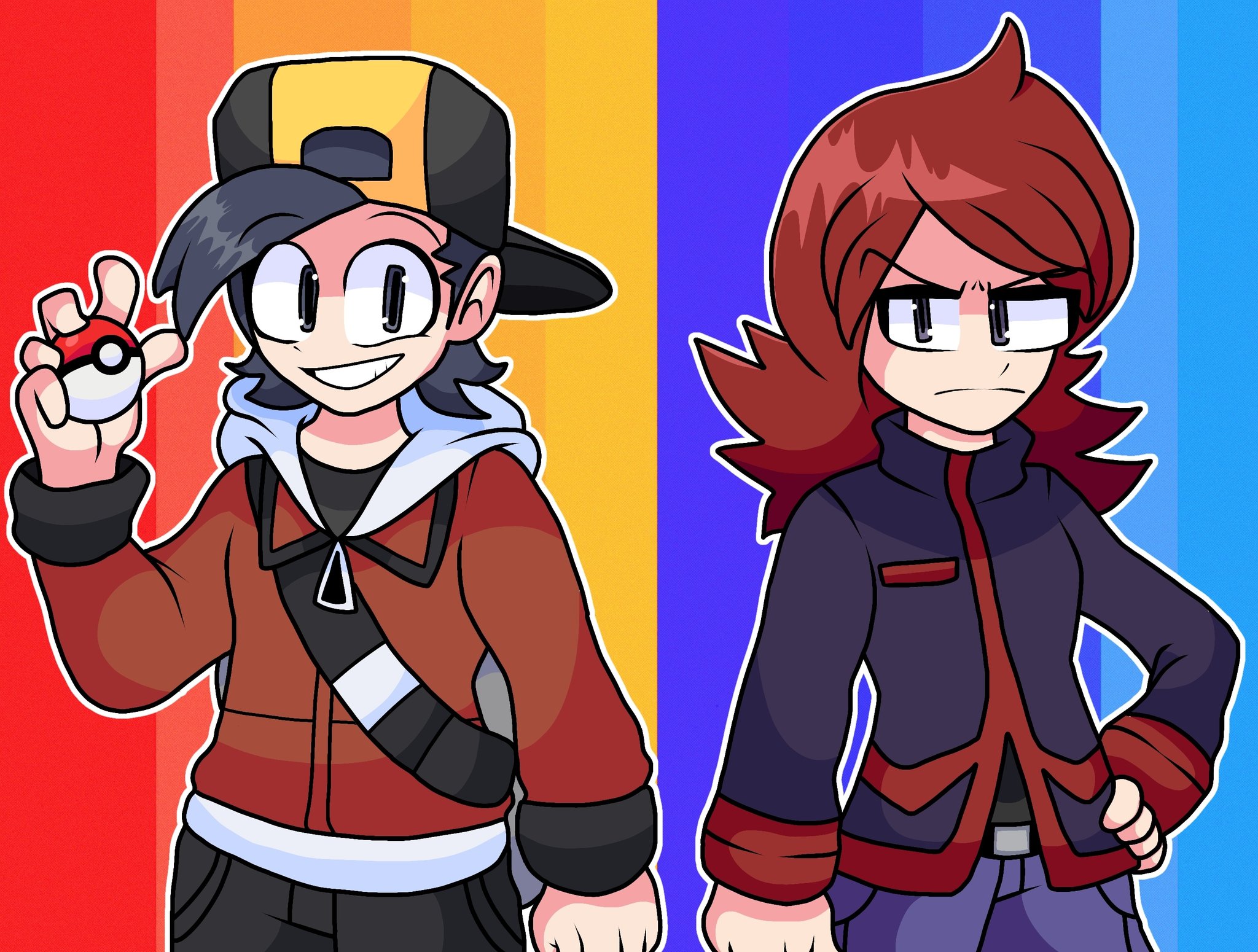 Why is there so much edgy red fanart?