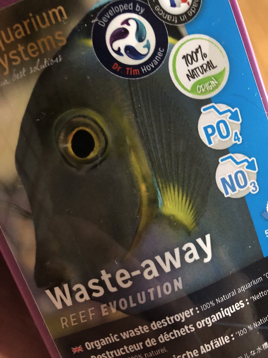 NapqoJapan's tweet photo. DrTim ウエストアウェイ リン酸 硝酸塩に バクテリア🦠が 同化して(押せえこむ)スキマー、フィルターで 取る!バクテリアです。スキマーが 取ります。#DrTim #ウエストアウェイ https://t.co/cuoWFkDHpS
